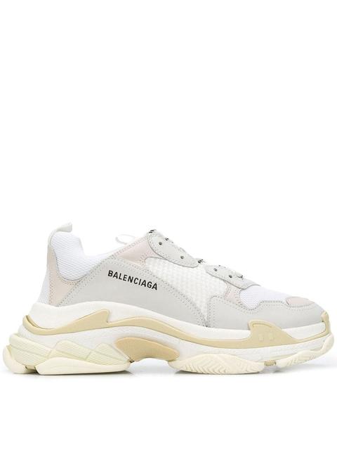 Balenciaga Zapatillas Triple S - Blanco