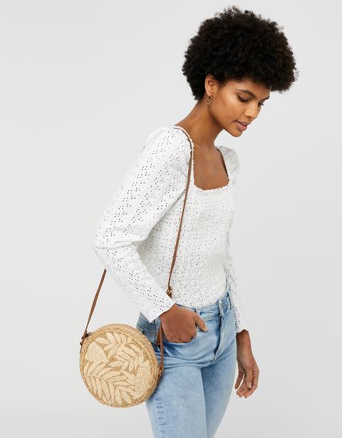 Leah Round Cross-body Bag