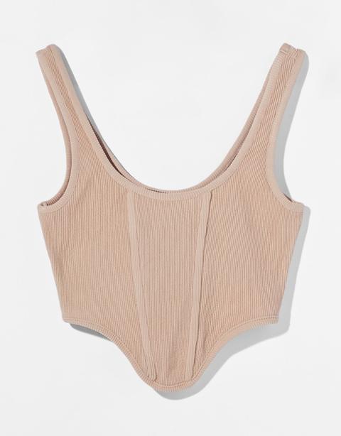 Top Bustier Rib