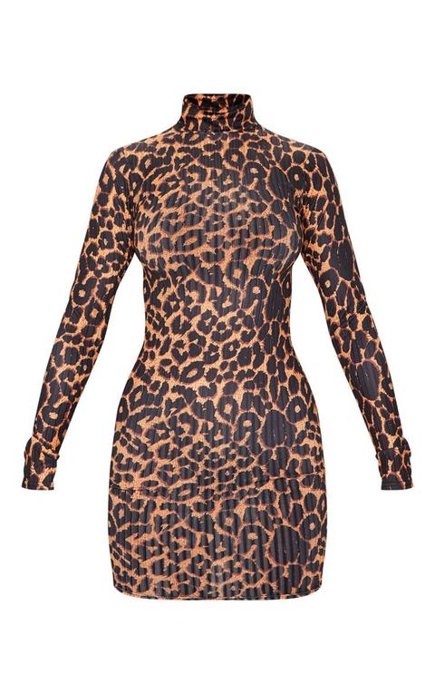 robe leopard moulante