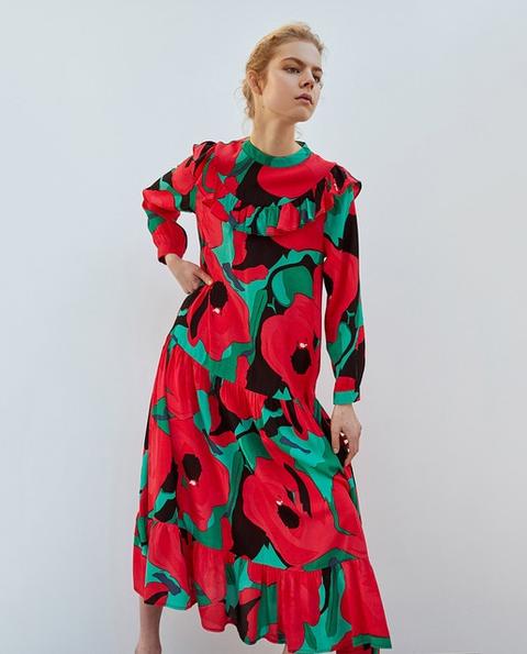 Sfera - Vestido Flor Grande