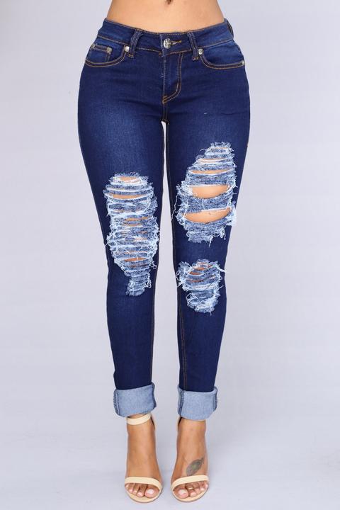 What A Blast Jeans - Dark Denim