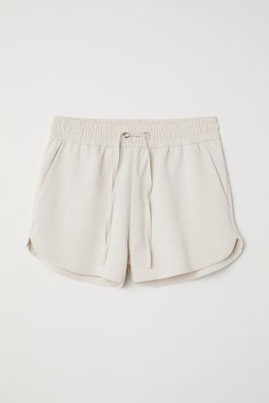 H & M - Shorts In Felpa - Marrone