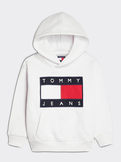 Sudadera Tommy Jeans Con Capucha, Parche Y Logo