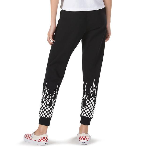 Vans Checker Flame Sweatpants (black 