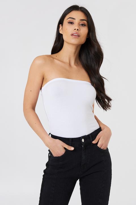 Na-kd Basic Basic Bandeau Top - White