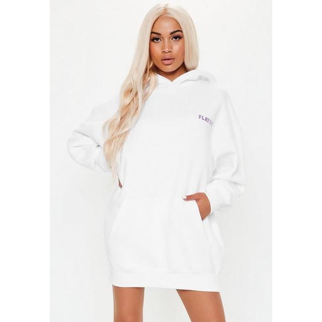 missguided white hoodie