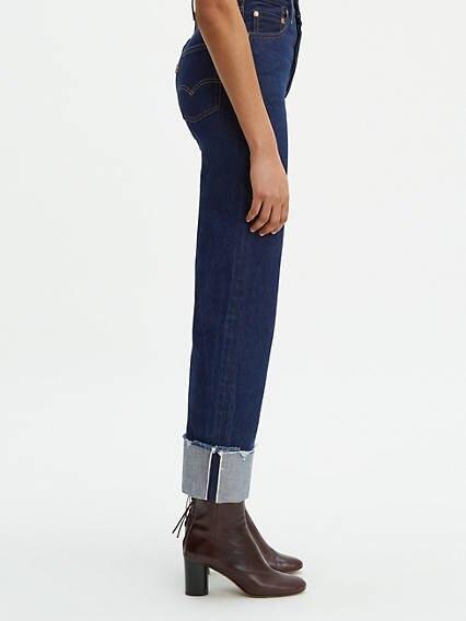 ribcage straight selvedge jeans
