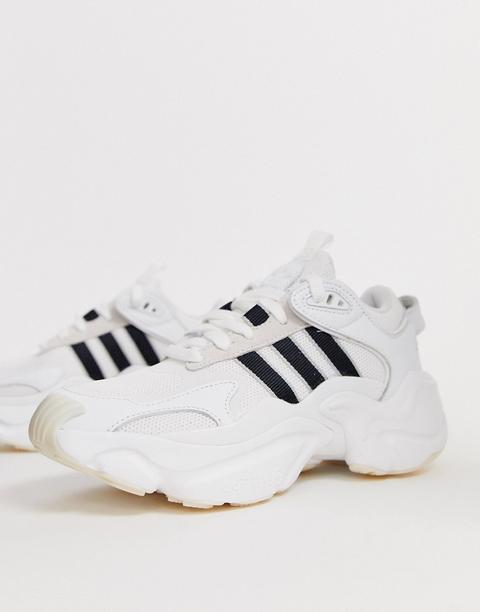 Adidas Originals - Magmur Runner - Sneakers Bianche E Nere - Bianco