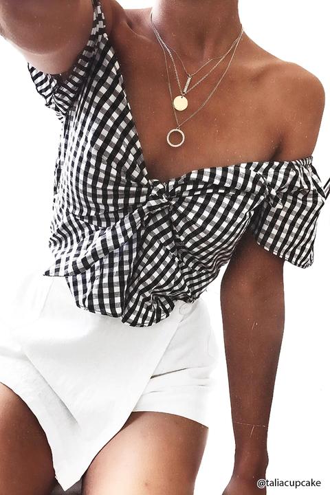 Crop Top Gingham