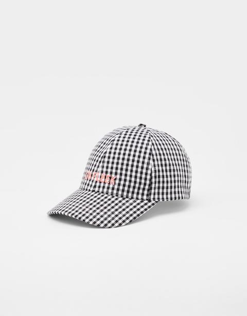 Cappello Con Stampa A Quadretti