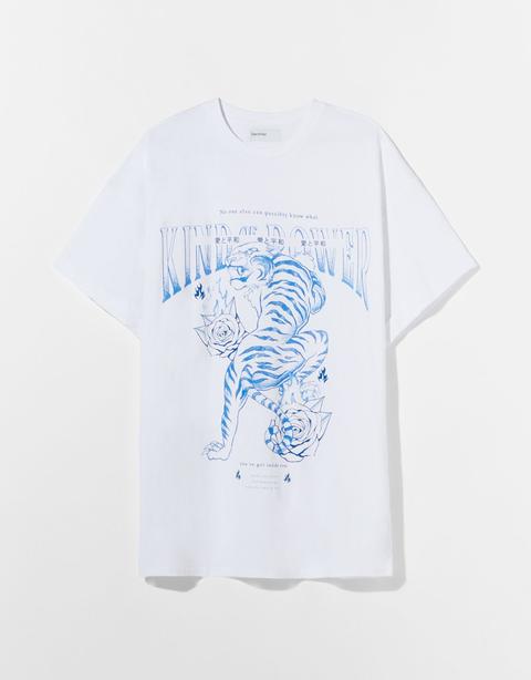 Camiseta Oversize Print