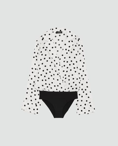 Polka Dot Bodysuit