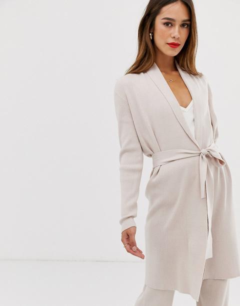 cardigan tie waist