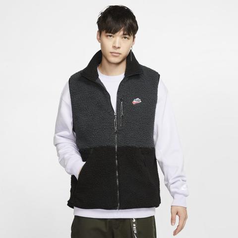 Nike Sportswear Chaleco De Tejido Sherpa Fleece - Hombre - Negro