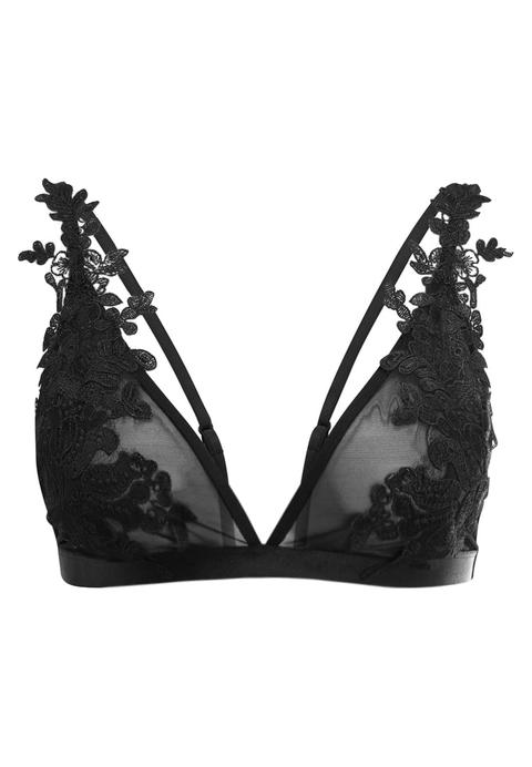 Yas Yaselia Bralette Top Black