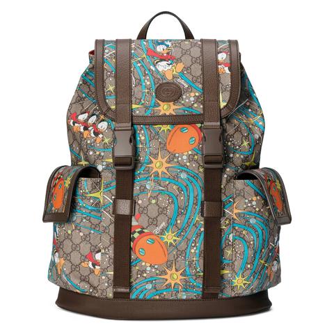 Mochila Donald Duck Disney X Gucci Mediana