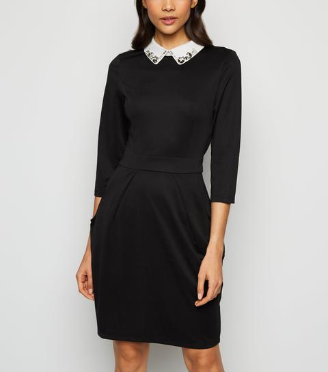 blue vanilla black tulip dress