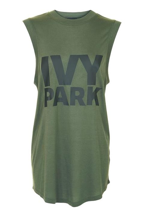 Drop Armhole Tank By Ivy Park