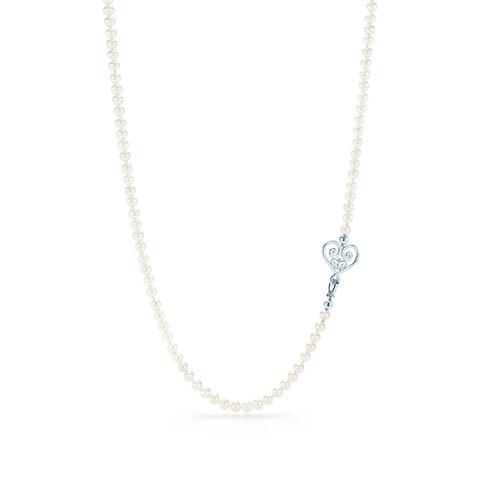 Paloma's Venezia Goldoni Heart Collana Di Perle