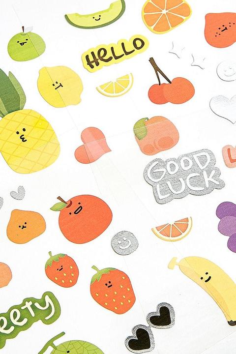 Suatelier Seal Juicy Fruit Korean Stickers From Urban Outfitters On