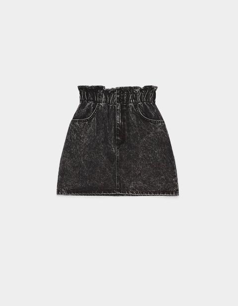 Falda Denim Mini