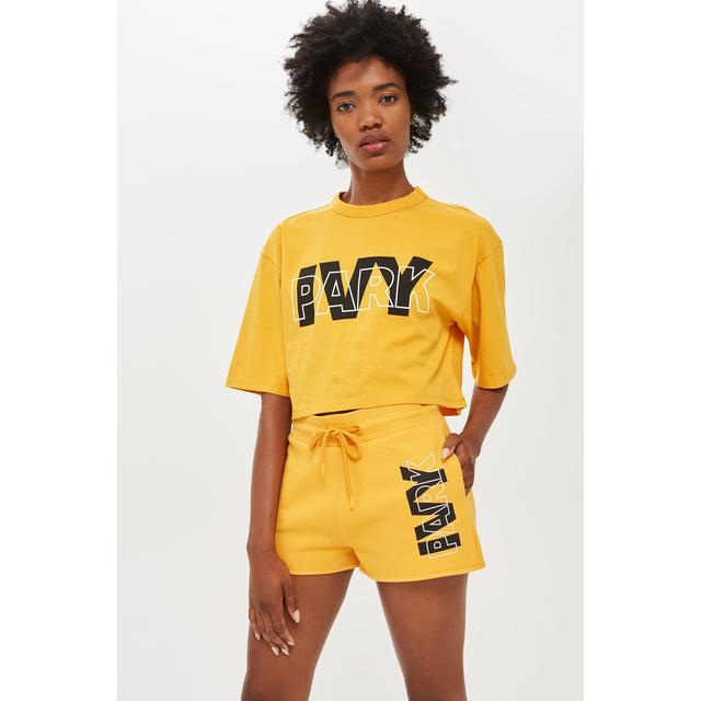 Ivy park hotsell yellow shorts