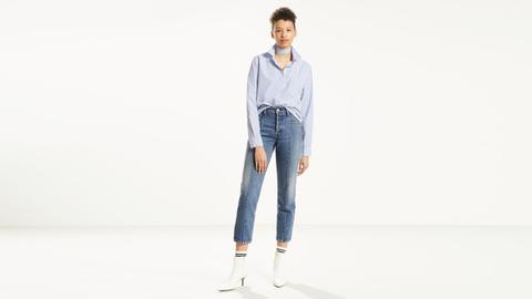 Altered Straight Leg Jeans