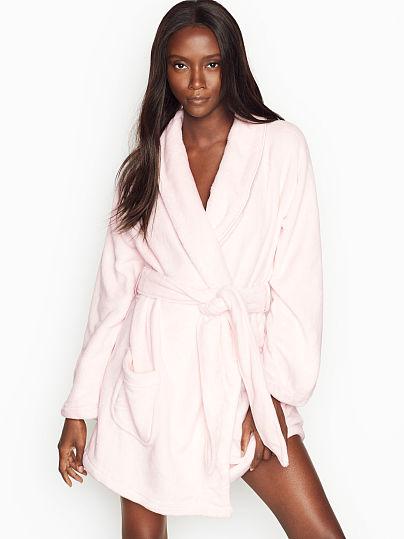 Plush Short Cozy Robe