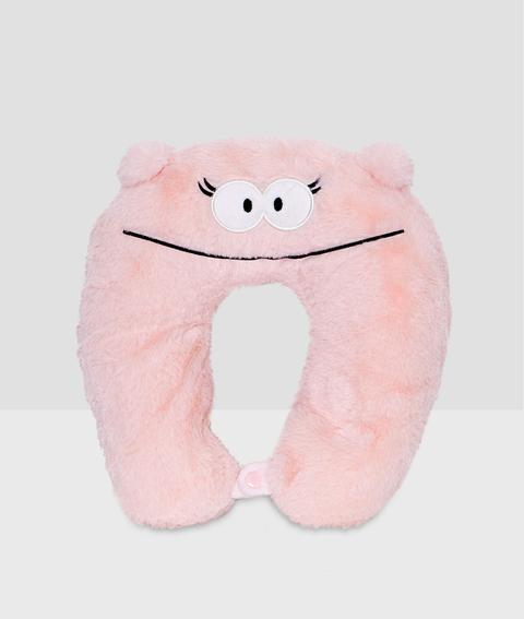 Bass Collarín De Peluche Rosa