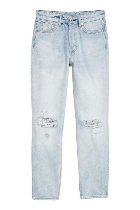 H & M - Mom Jeans - Blu