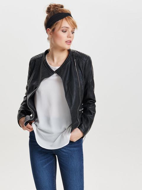 Leather Look Jacket