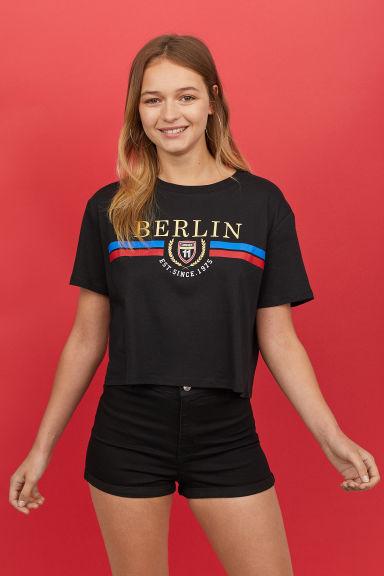 Cropped T-shirt