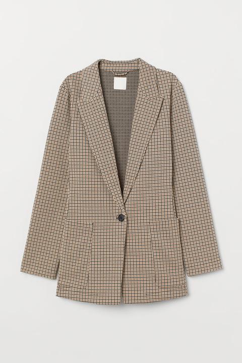 H & M - Americana De Punto - Beis