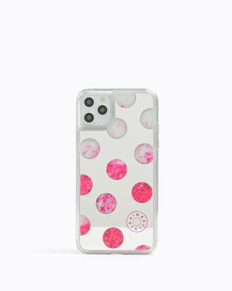 Funda Iphone 11 Pro Max Dots Rosa