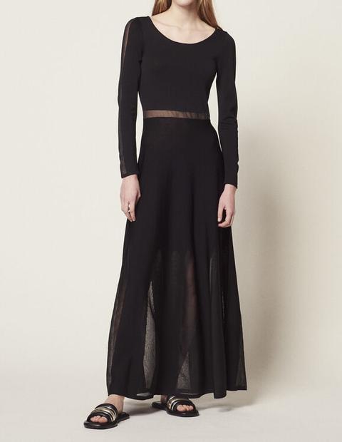 robe longue ouverte dans le dos