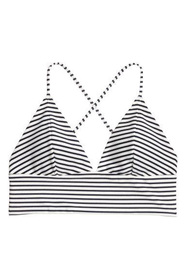 H & M - Top Bikini - Bianco