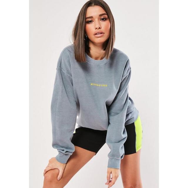 missguided grey sweatshirt