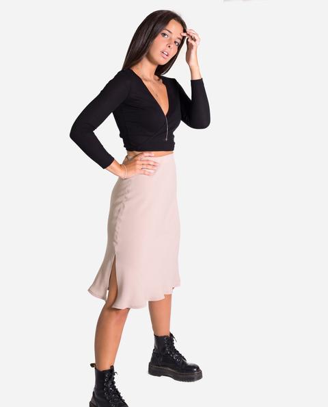 Falda Carlota · Beige