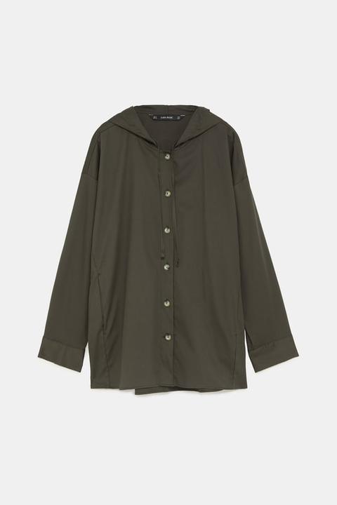 Sopra Camicia Con Cappuccio