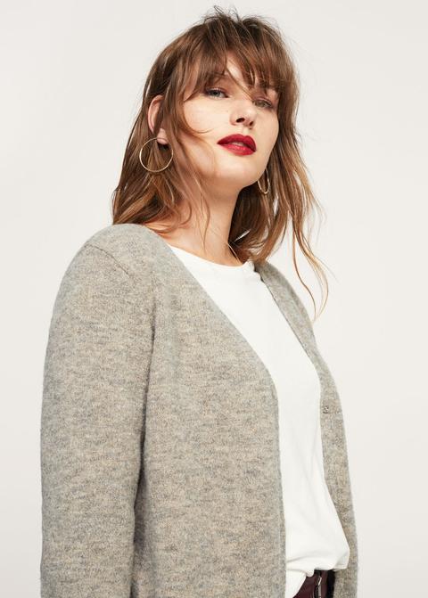 Cardigan Lana Melangiato