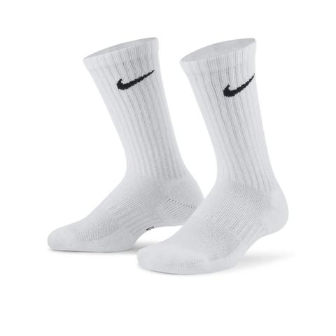 Chaussettes Mi-mollet Rembourrées Nike Everyday Pour Enfant (3 Paires) - Blanc