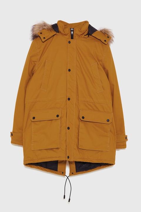 Parka Acolchada Capucha