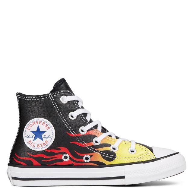 Converse Chuck Taylor All Star Flame High Top Black, White from Converse on  21 Buttons