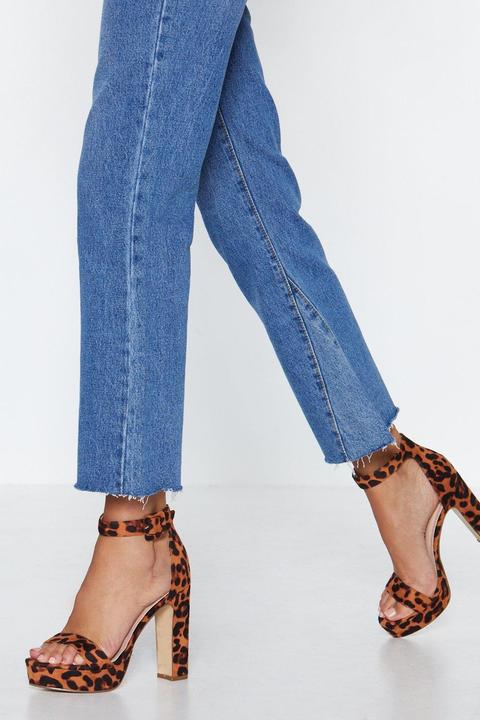 Hear Me Roar Leopard Heel