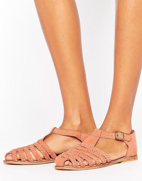 Zapatos De Ante Trenzado Journal De Asos