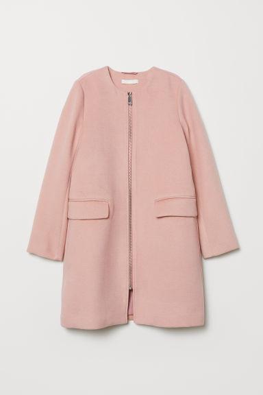 H & M - Cappotto Corto - Rosa