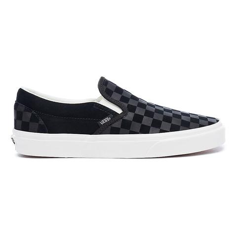 Checker Emboss Classic Slip-on Shoes