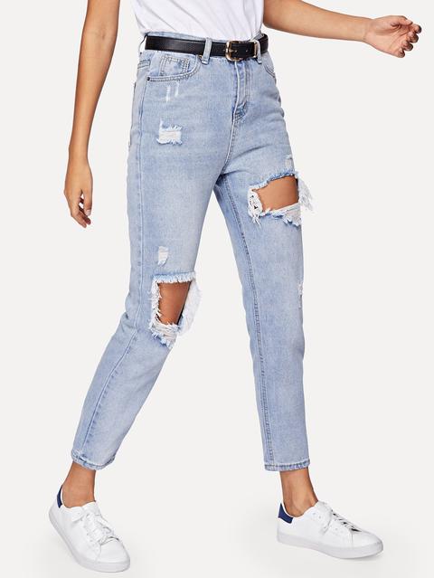 Jeans Strappati