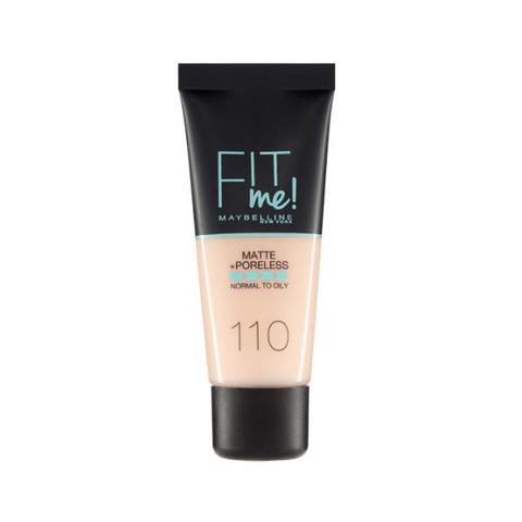 Fit Me Matte + Poreless Base De Maquillaje